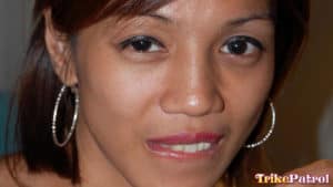 XXX pinay stares lustfully into the camera
