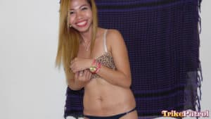 Horny Filipina smiling