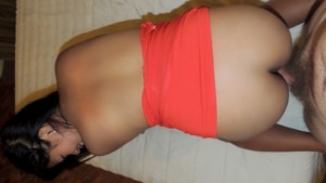 Horny Pinay takes big dick in doggy position