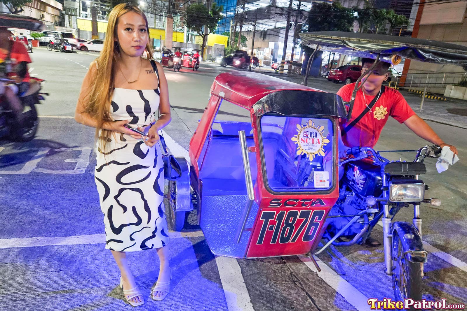 Pam Pamelo at Trike Patrol